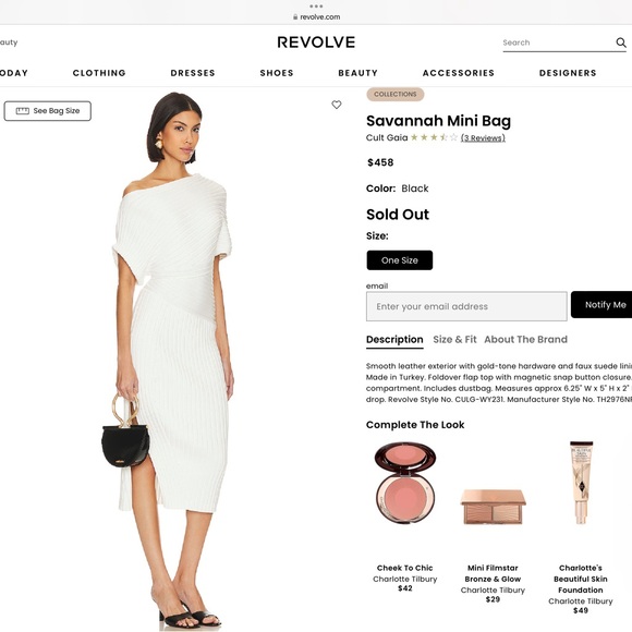 cult gaia savannah mini bag. brand new with tags. - Picture 2 of 5